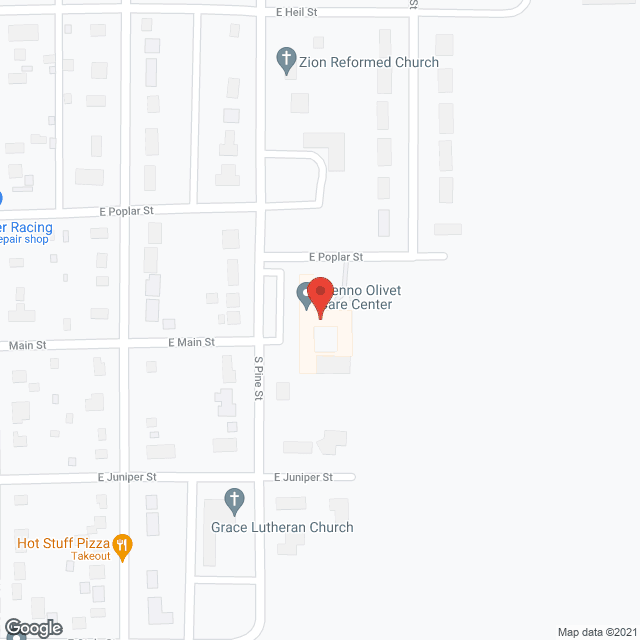 Menno-Olivet Assisted Living in google map