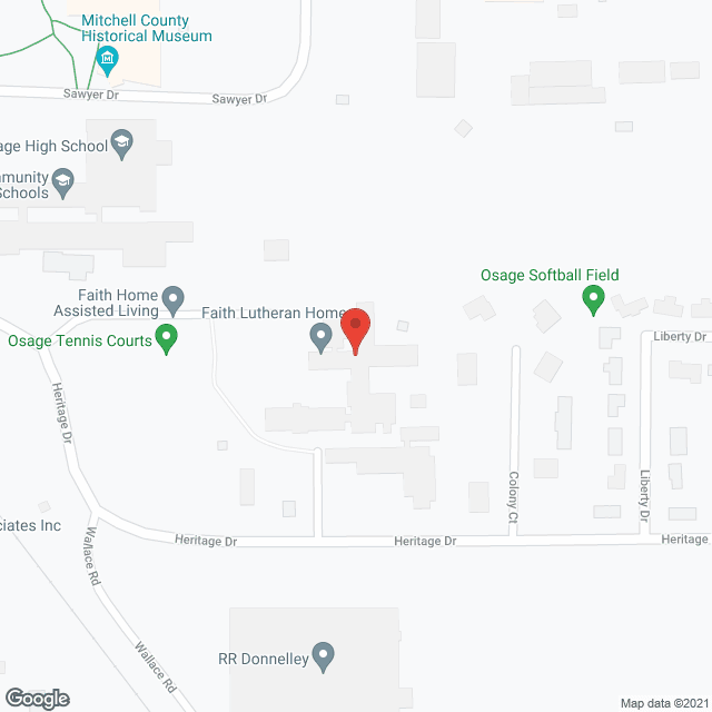 Faith Lutheran Home in google map