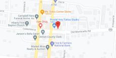 Clinton Adult Health Care Ctr in google map