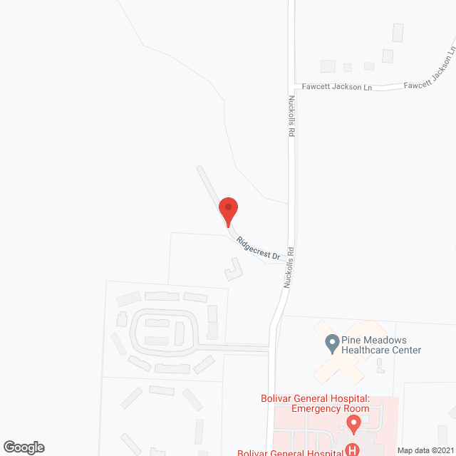 Ridgecrest Apartments in google map