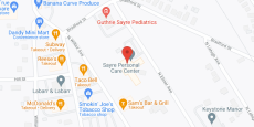 Sayre Personal Care Center in google map