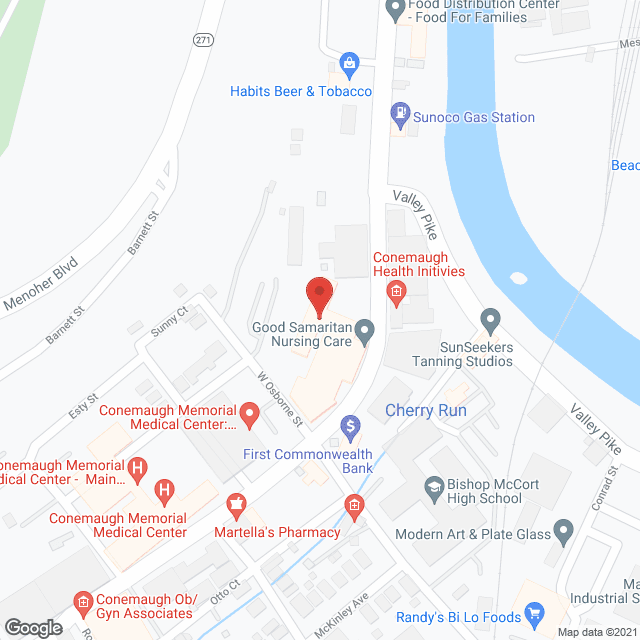 Good Samaritan Nursng Care Ctr in google map