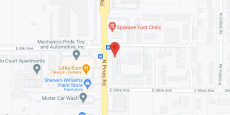 Pines Manor and Pines Terra Apartments in google map
