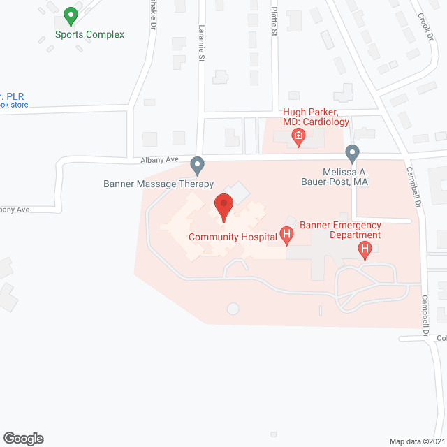 Goshen Care Ctr in google map