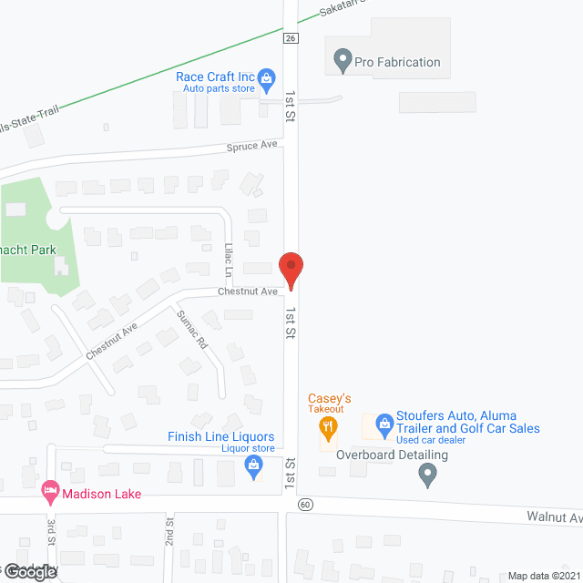 Elder Care Svc in google map