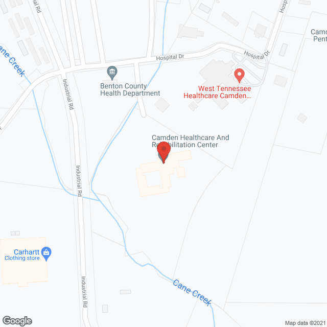 Camden Healthcare & Rehab Ctr in google map
