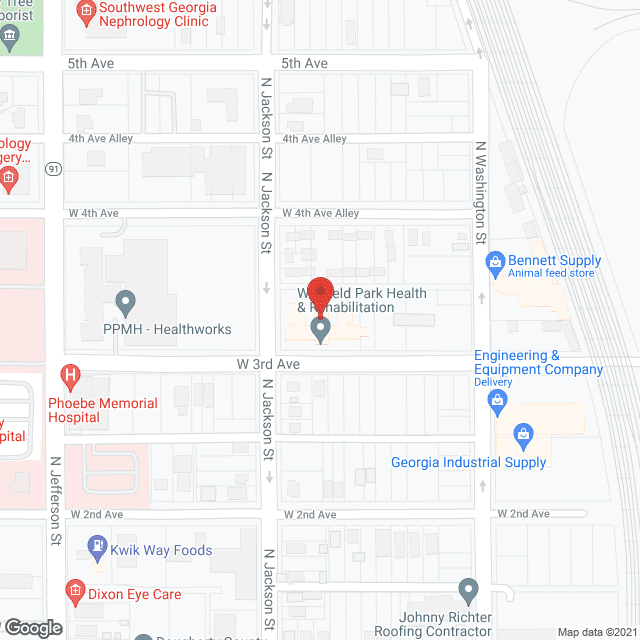 Albany Health Care Inc in google map