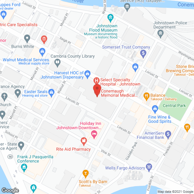 Lee Transitional Care Unit in google map