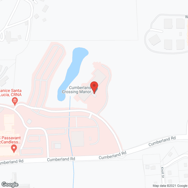 Cumberland Crossing in google map