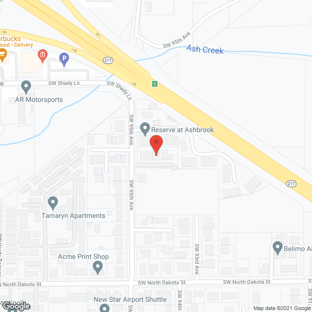 Shady Pine in google map