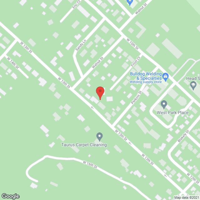 Map of the neighborhood around Carolyn's Adult Care