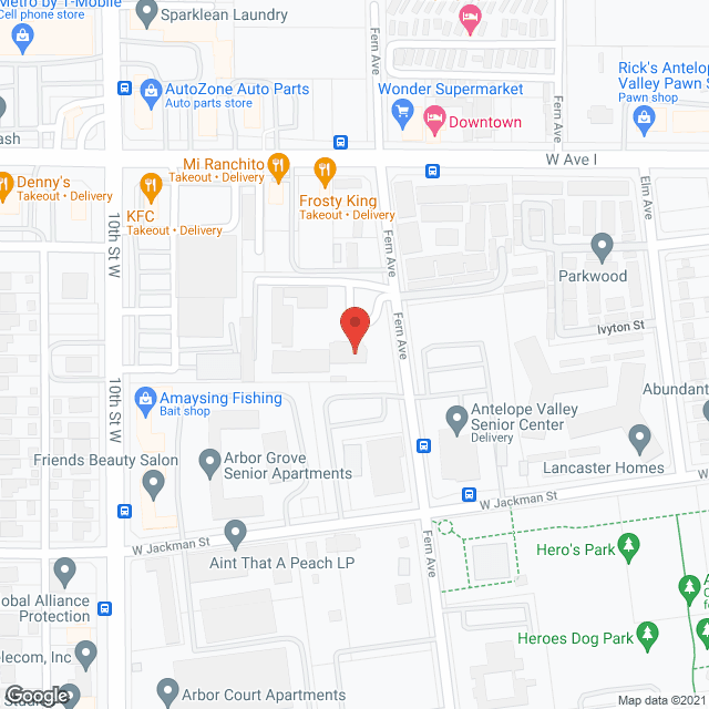 Fernwood Senior Citizens Apts in google map