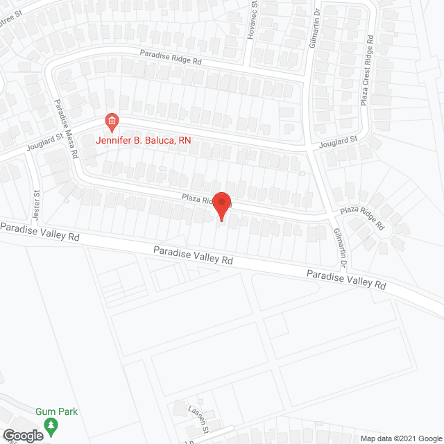 St Anthony's Board and Care in google map