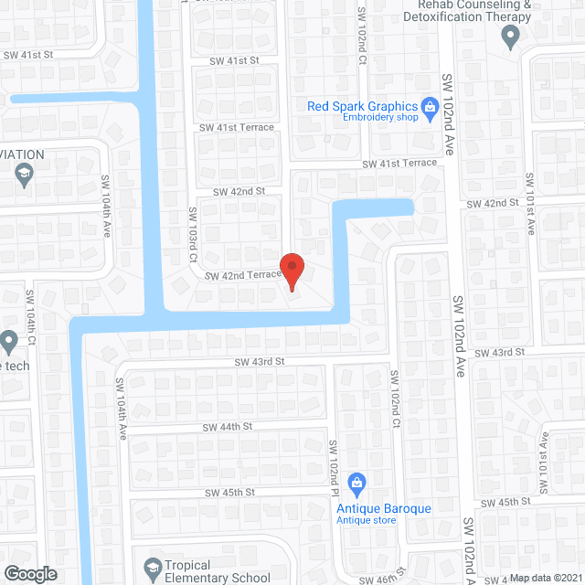 Francisco Retirement Home in google map