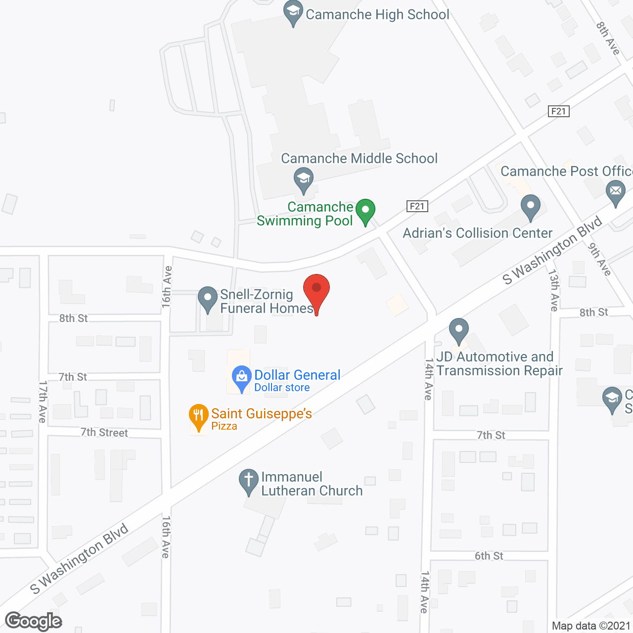 Park Vista Retirement Living in google map