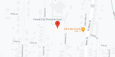 Forest City Personal Care in google map