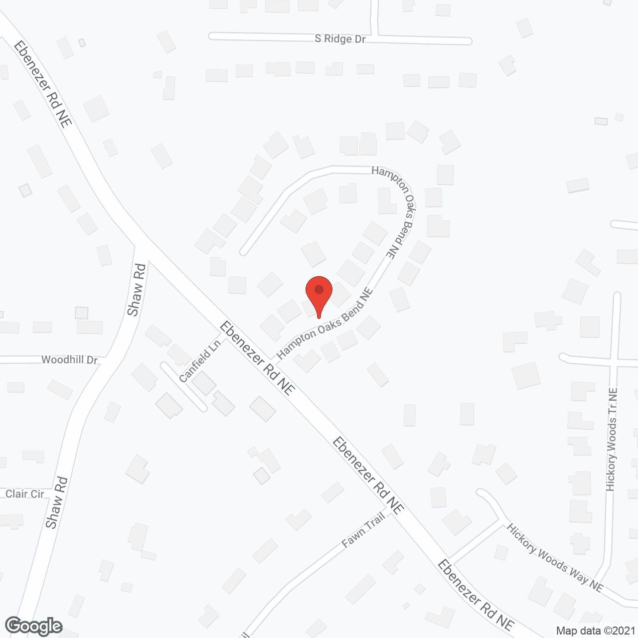 Southern Comfort Senior Living in google map