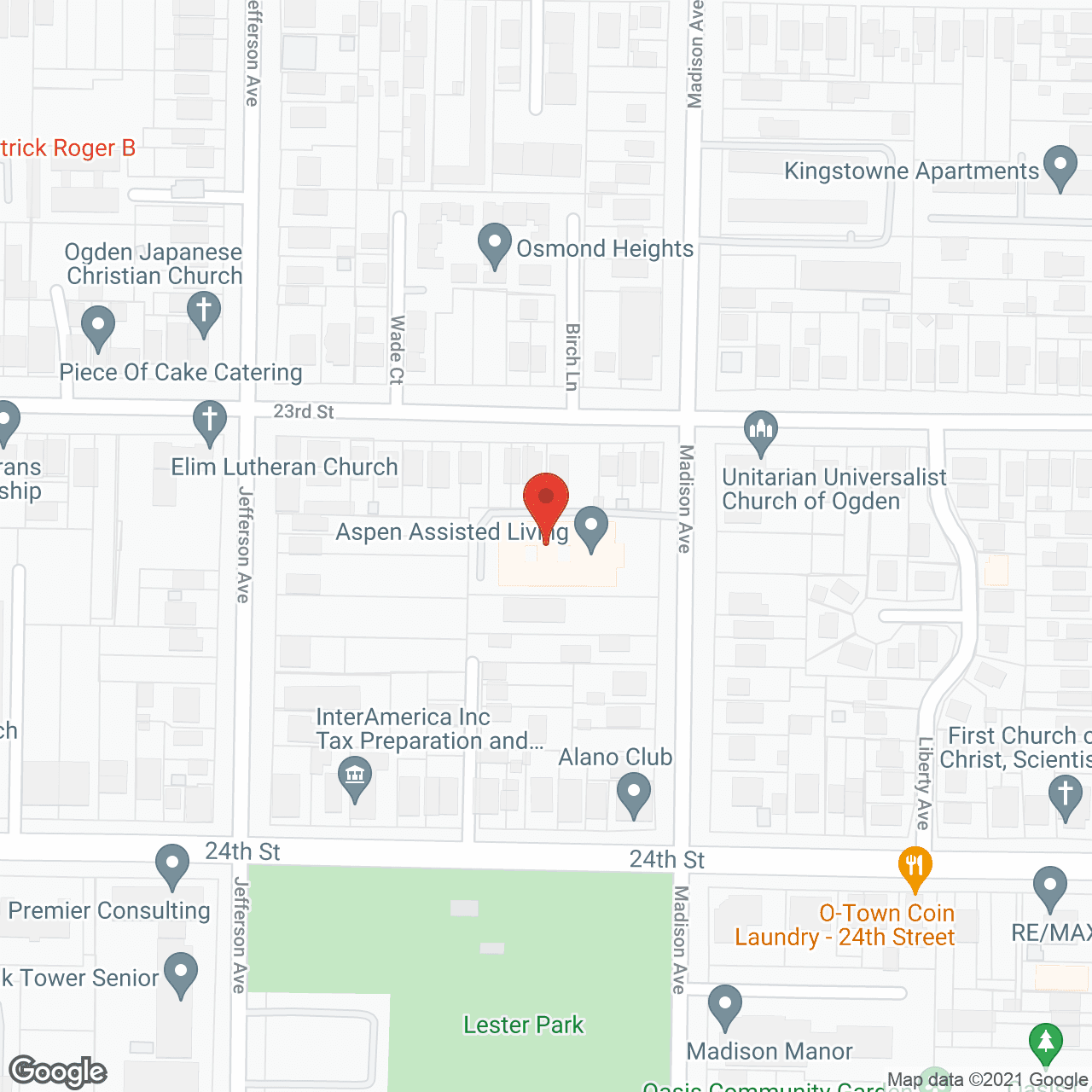 Aspen Park Assisted Living in google map