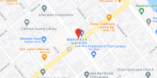 Trinity Shores of Port Lavaca in google map