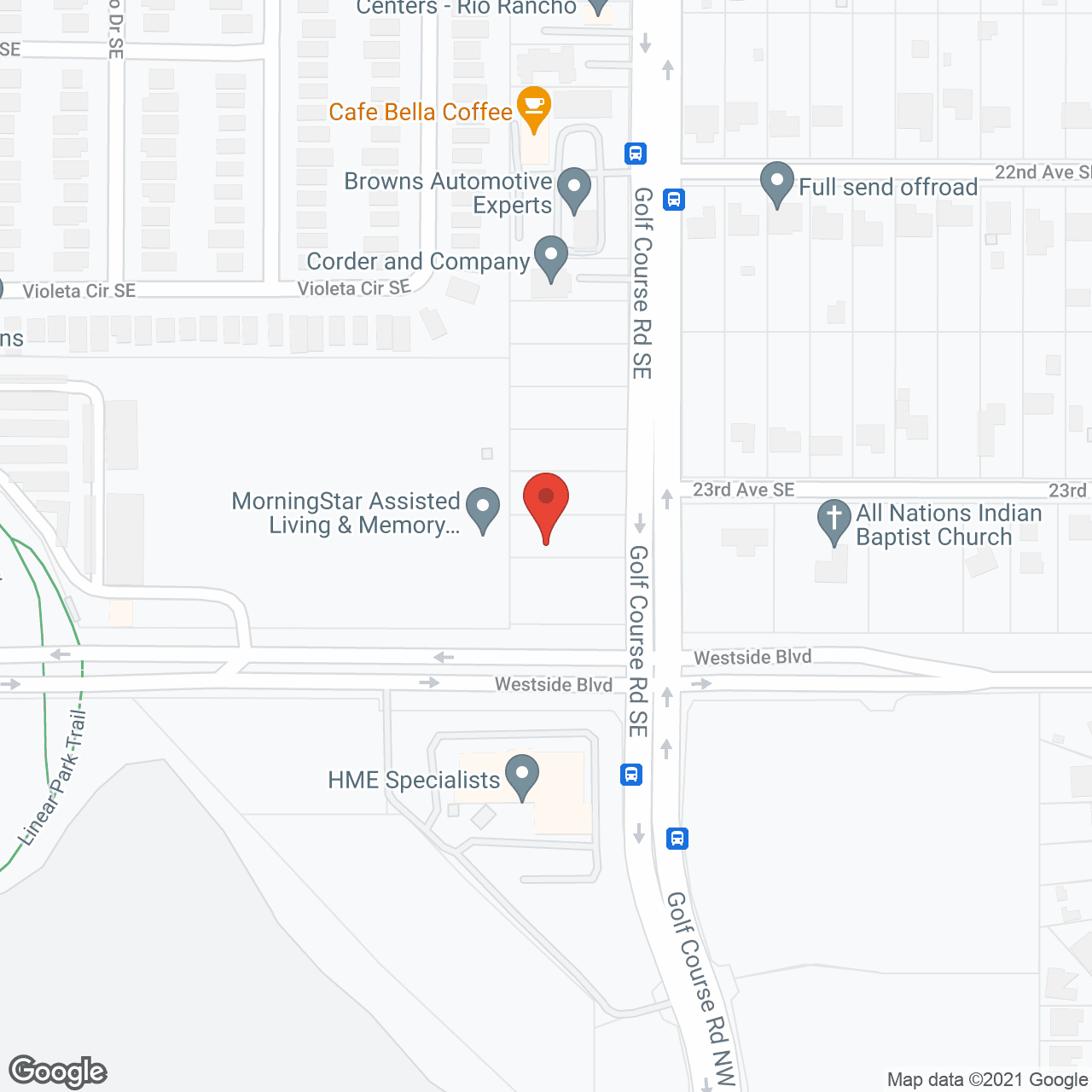 MorningStar Assisted Living & Memory Care of Rio Rancho in google map