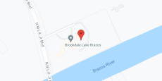 Brookdale Lake Brazos in google map