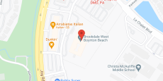 Brookdale West Boynton Beach in google map
