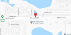 The Colonnade at Beckett Lake Clearwater in google map