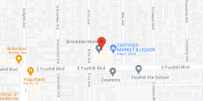 Brookdale Monrovia in google map