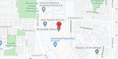Brookdale Peoria in google map