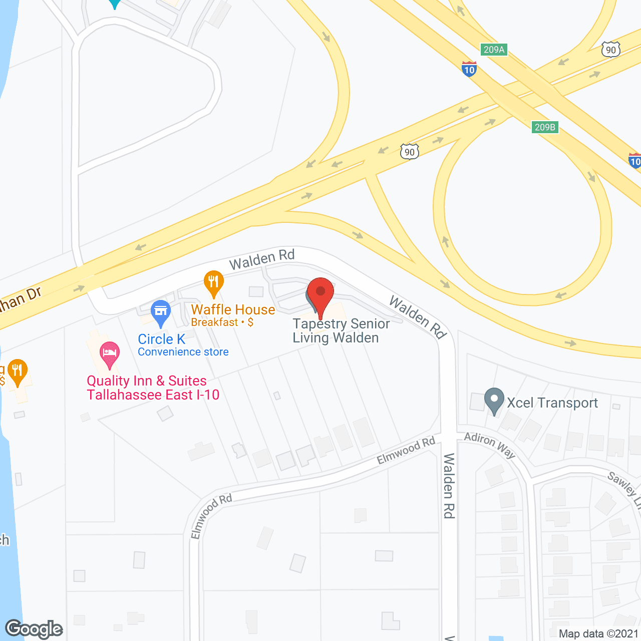 Tapestry Senior Living Walden in google map