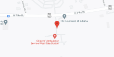 The Fountains at Indiana in google map