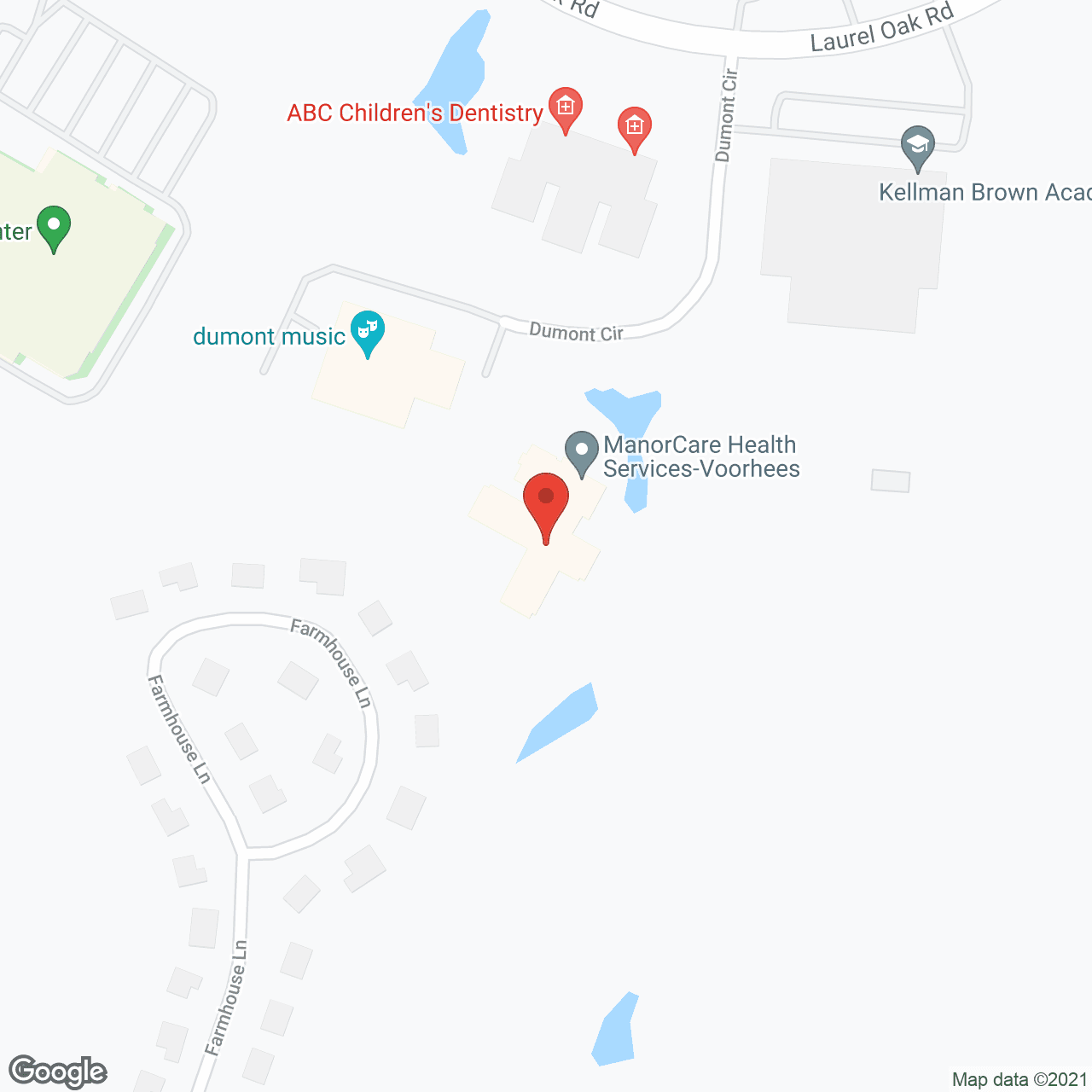 ProMedica Voorhees West in google map