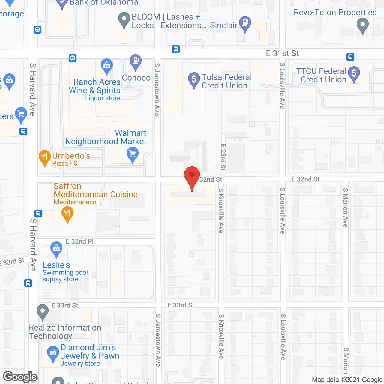 Scandia Retirement Community in google map