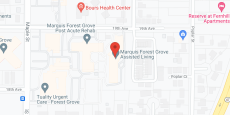 Marquis Forest Grove Assisted Living in google map