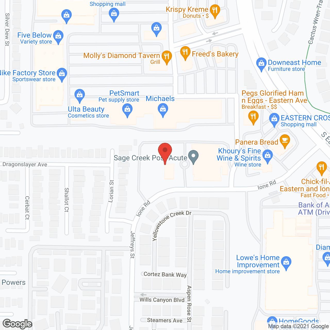 Inspired Senior Living of Las Vegas in google map