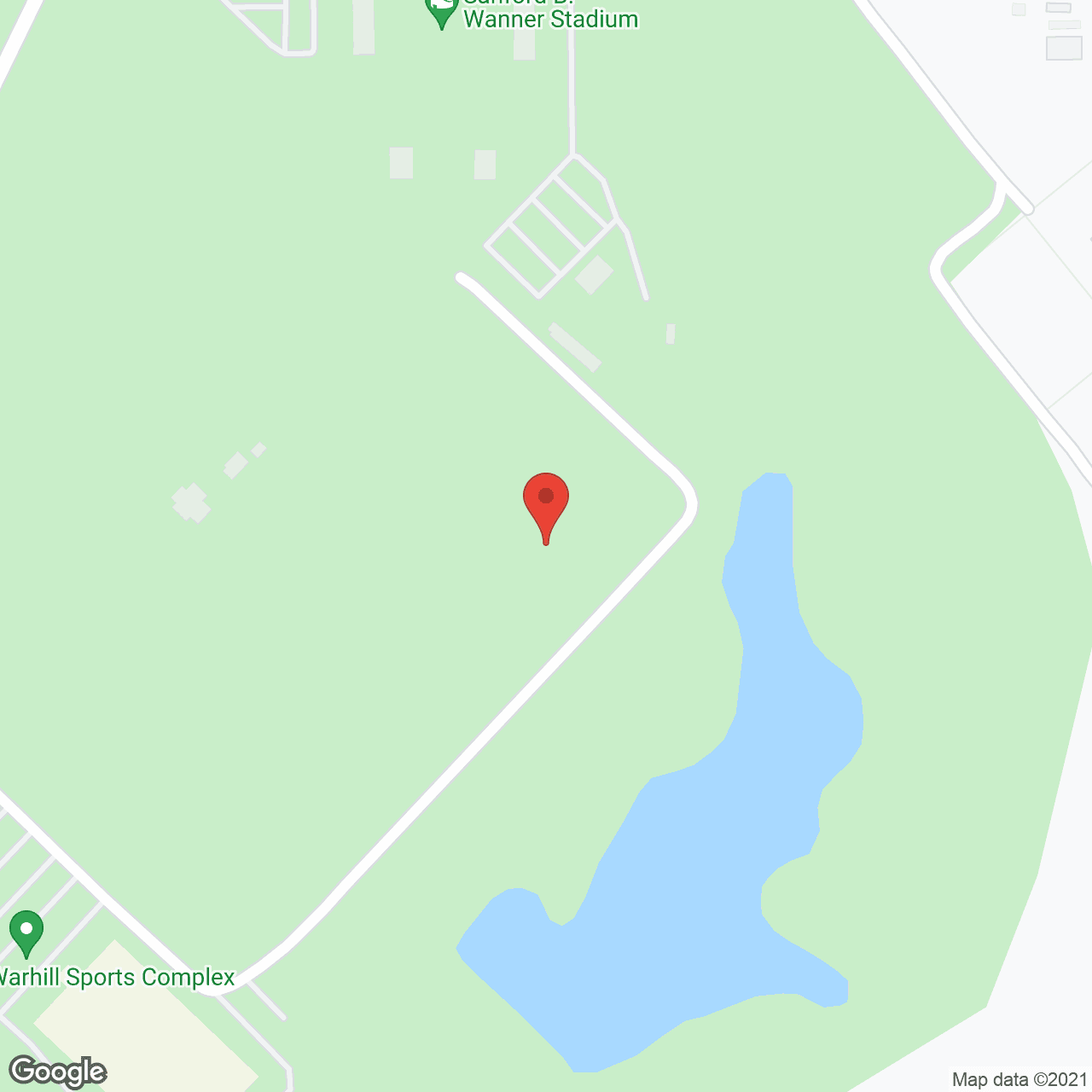 Map of the neighborhood around Edgeworth Park at New Town