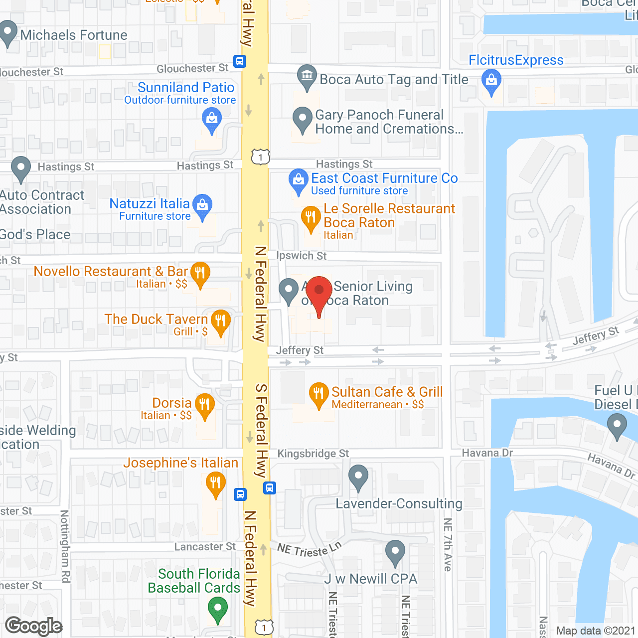 Artis Senior Living of Boca Raton in google map