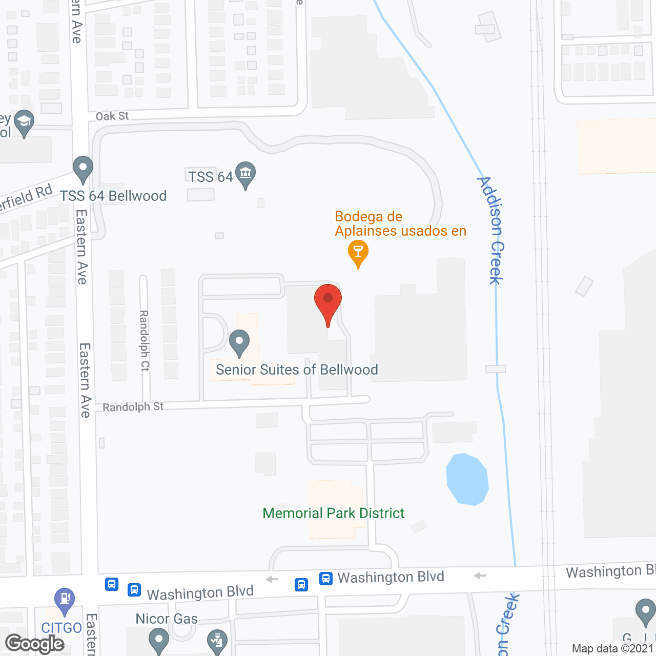 Senior Suites of Bellwood in google map