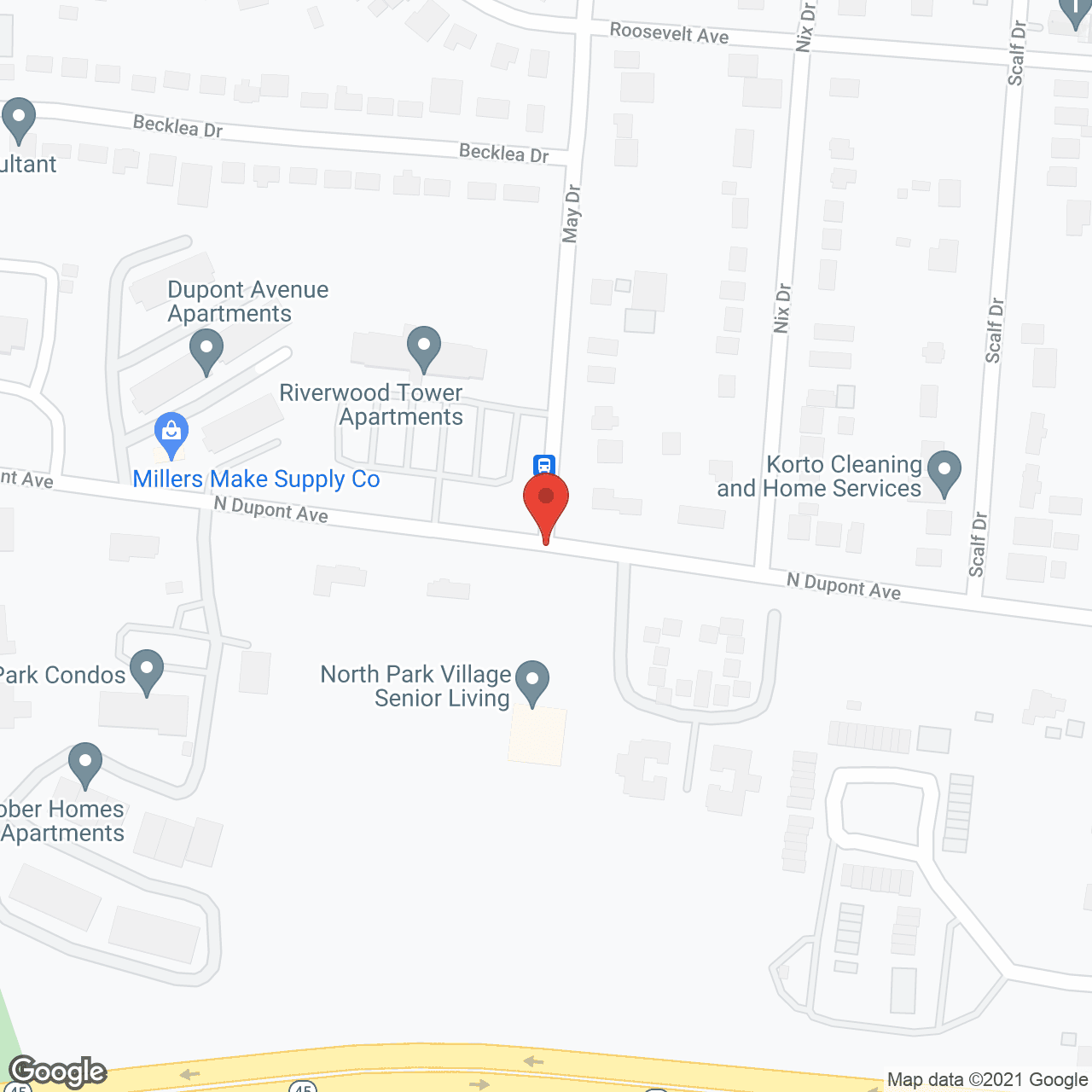 NorthPark Village Senior Living in google map