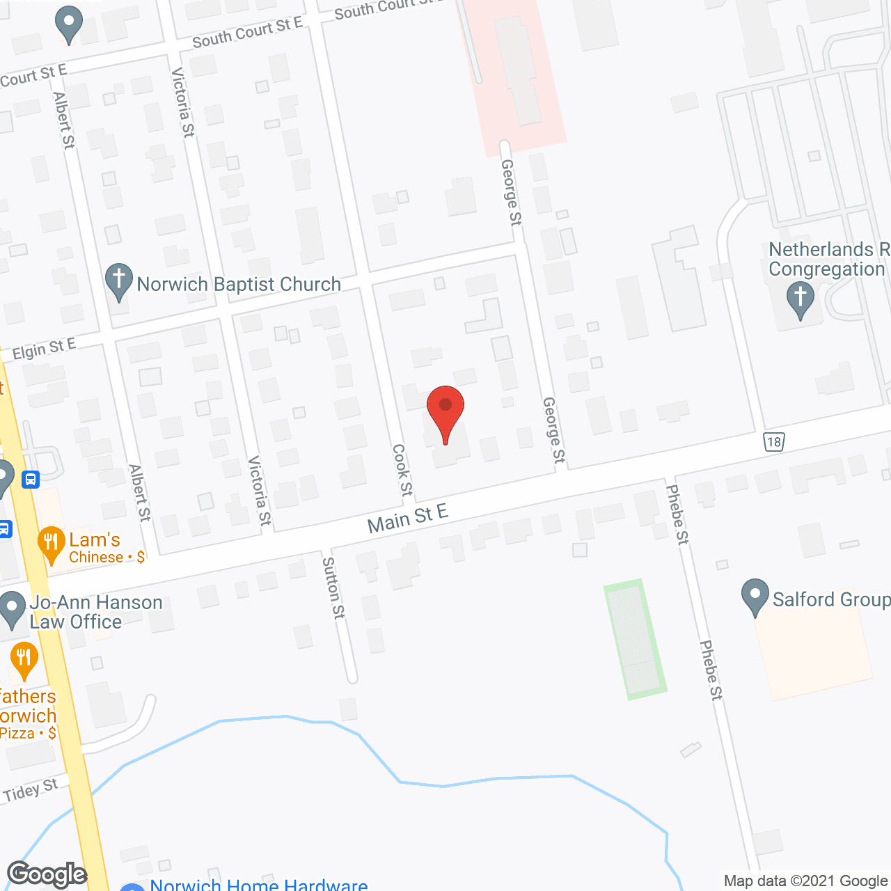 Trillium Christian Retirement Home in google map