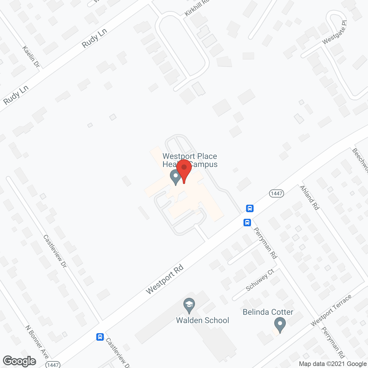 Westport Place Health Campus 2 in google map