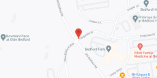 Benchmark at Bedford Falls in google map