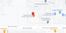 Carlton Senior Living Elk Grove in google map