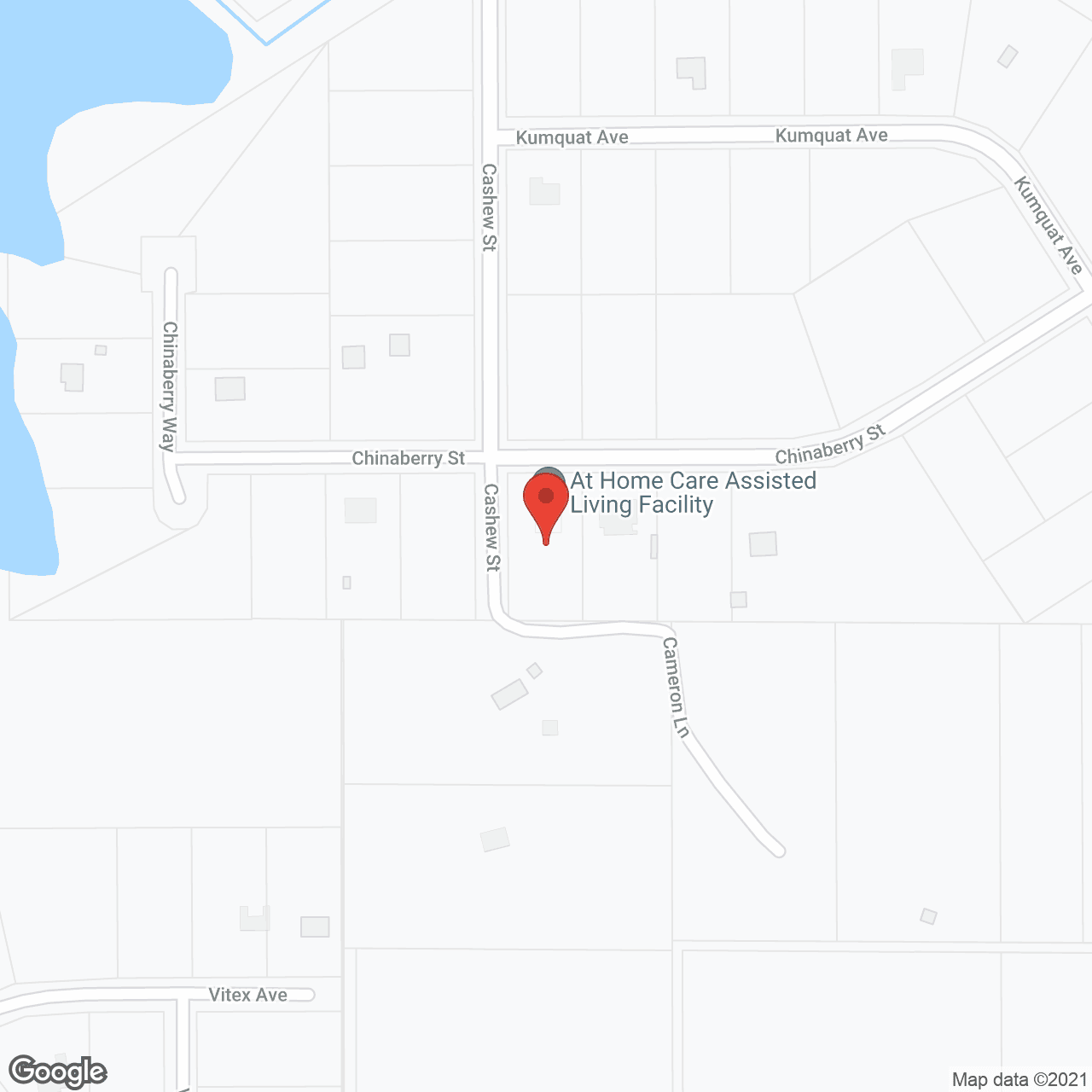 Map of the neighborhood around At Home Care Assisted Living Facility
