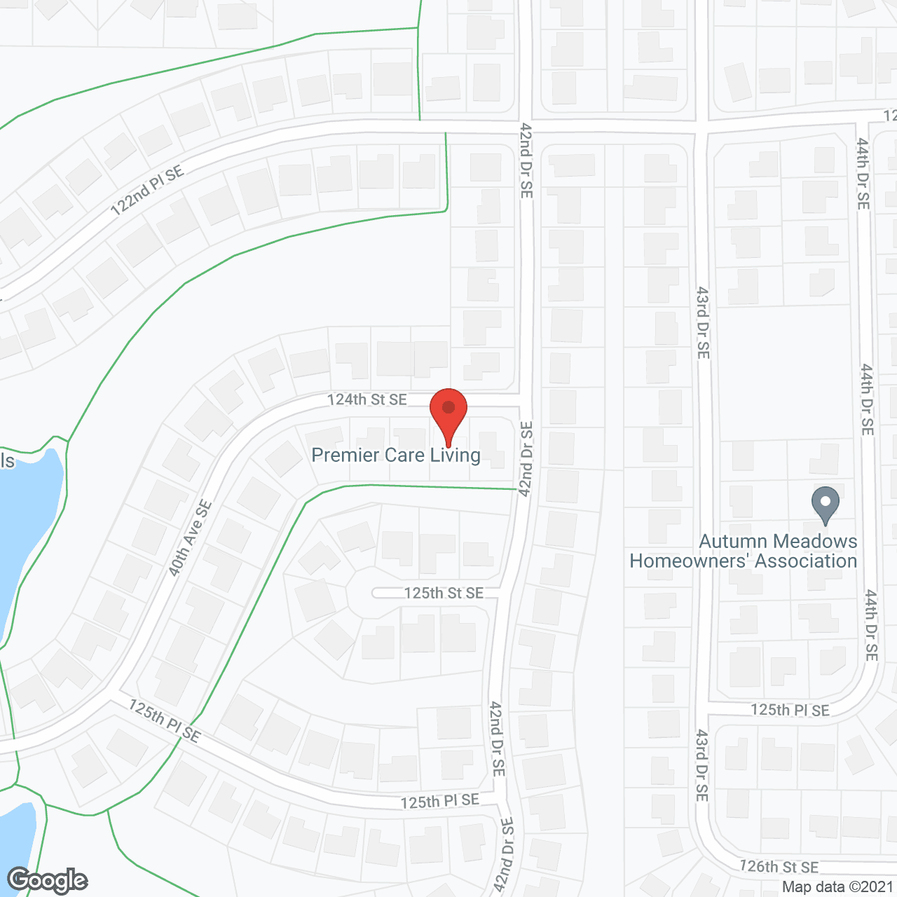 Premier Care Living AFH in google map