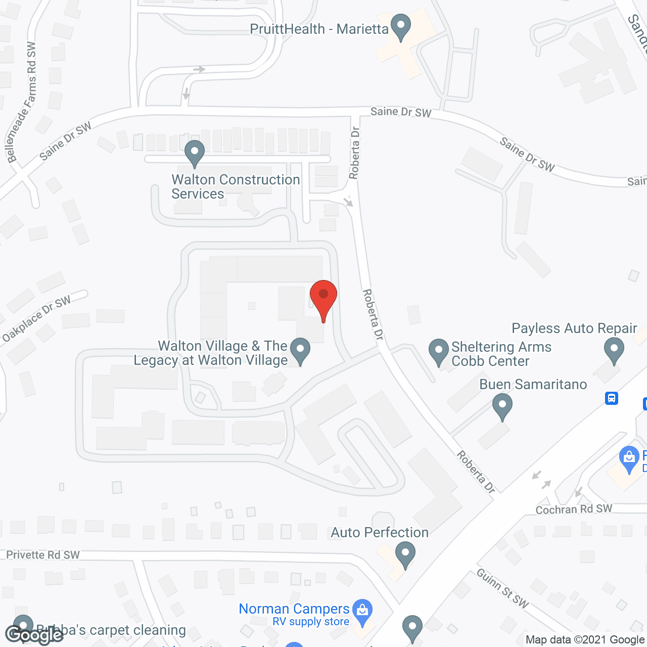 Legacy at Walton Village in google map