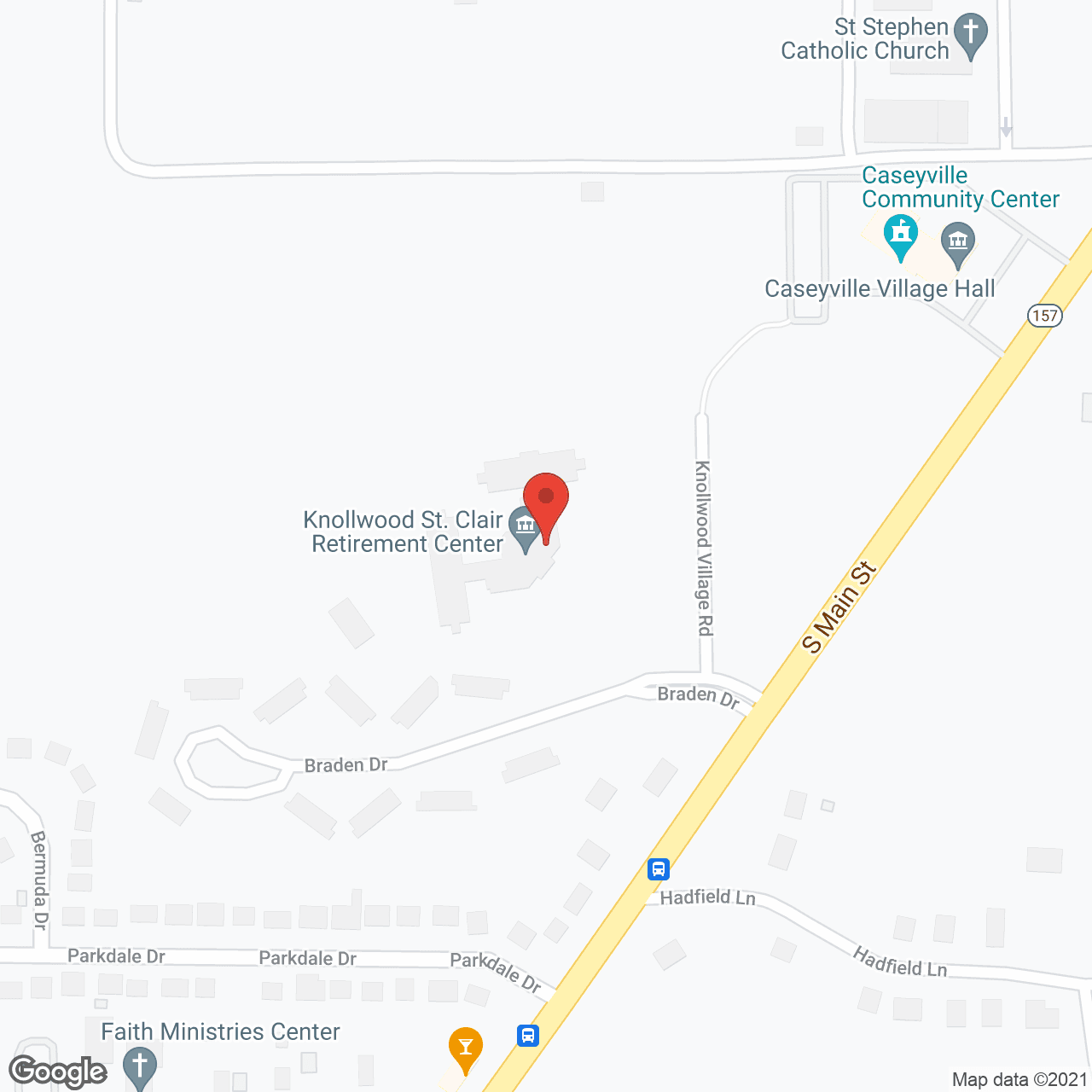 Knollwood Retirement Community in google map