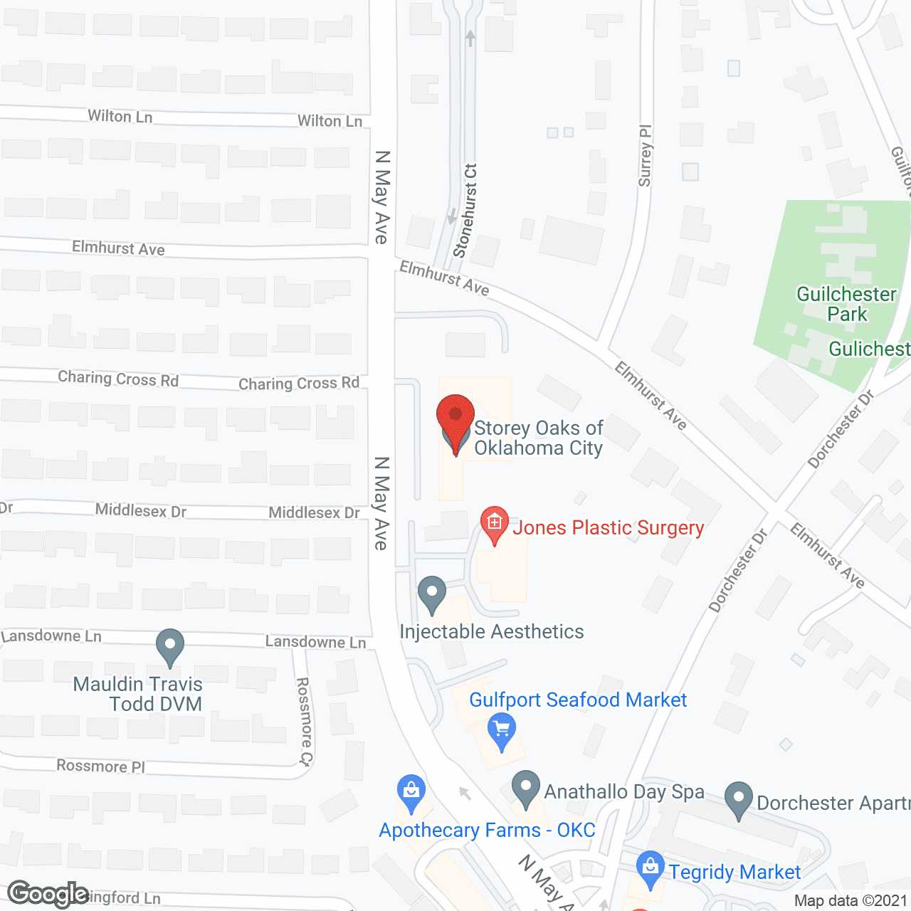 Iris Memory Care of Nichols Hills in google map