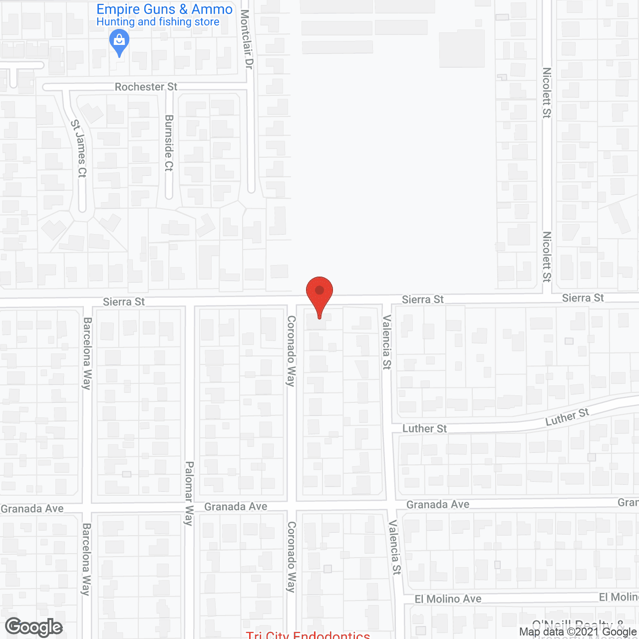 Inland Empire Elderly Care, INC. in google map