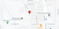 Pacifica Senior Living Bakersfield in google map